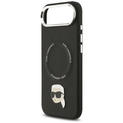 iPhone 17 Air Karl Lagerfeld Karl Pin MagSafe fekete tok - 6