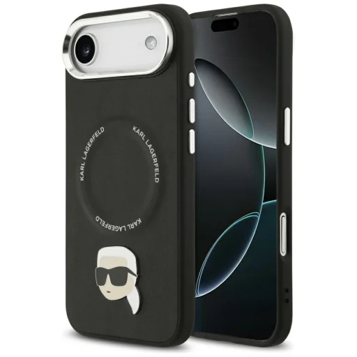 iPhone 17 Air Karl Lagerfeld Karl Pin MagSafe fekete tok - 1