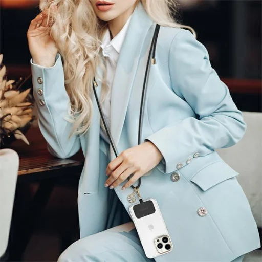 Universal CBDY Cord Guess fekete csuklópánt, nyakpánt - 5