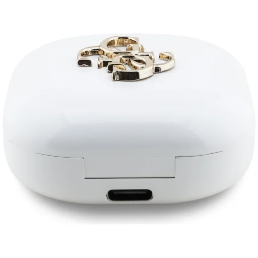 TWS Guess 4G Metal Logo fejhallgató fehér - 5