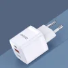 Dudao A13Pro EU 33W fehér hálózati USB-C töltő adapter thumbnail