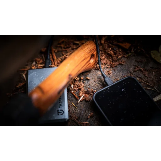 Tactical Stitch Thread Cable USB-A/USB-C 0.3m Black - 3