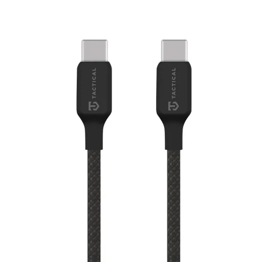 Tactical Stitch Thread Kábel USB-C/USB-C 1m Fekete - 1