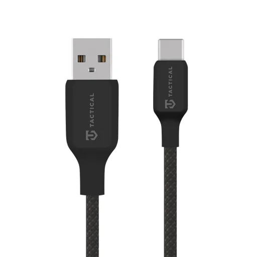 Tactical Stitch Thread Cable USB-A/USB-C 0.3m Black - 1