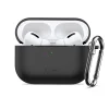 Apple AirPods Pro 3 Tech-Protect Silicone Hook tok Fekete - 3