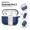 Apple AirPods Pro 3 Szilikon Tok Tengerészkék thumbnail