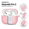 Apple AirPods Pro 3 Szilikon Kampó Tok Púder Rózsaszín thumbnail