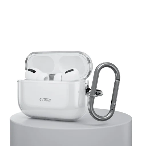 Apple AirPods Pro 3 Tech-protect Flexair átlátszó tok - 4