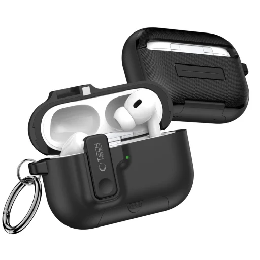 Apple AirPods Pro 3 Tech-protect Slim Hook Fekete tok - 5