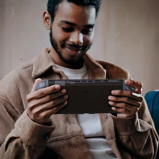 Nintendo Switch 2 Spigen Nano Pop Fekete Szezám tok - 10
