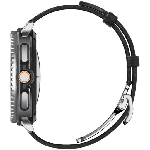 Samsung Galaxy Watch 8 / Classic (40 / 44 / 46 mm) Spigen Enzo fekete óraszíj - 3