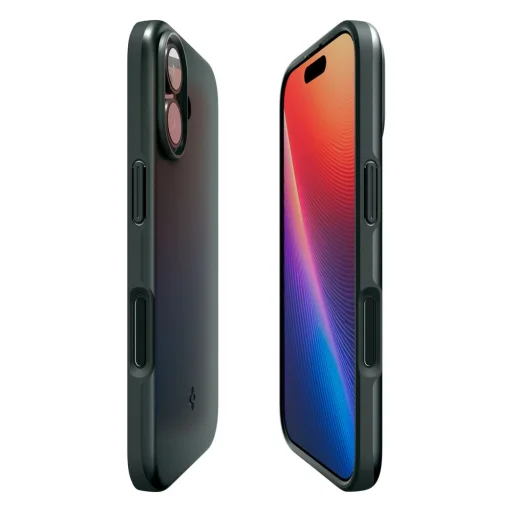 iPhone 17 Spigen Thin Fit Mag Magsafe tok Abyss Zöld - 9