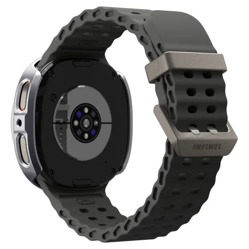 Samsung Galaxy Watch 8 (44 mm) Spigen Bezel Tune Pro Pilot ezüst tok - 8