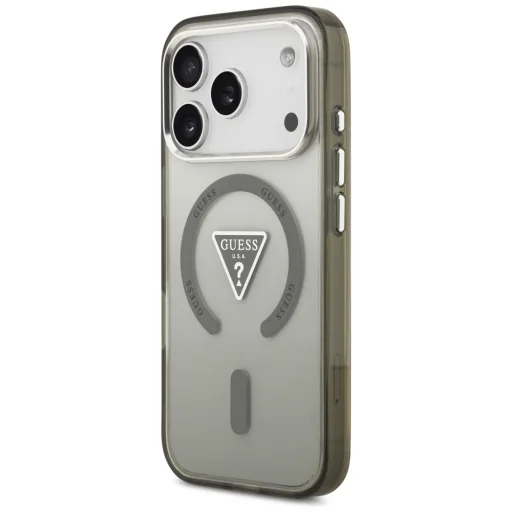 iPhone 17 Pro Khaki Guess IML Gradient Triangle Logo MagSafe (GUHMP17LHGTMLCGA) tok - 7