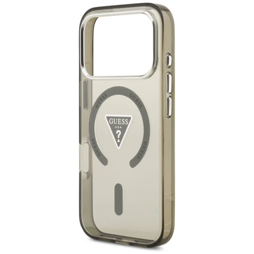 iPhone 17 Pro Khaki Guess IML Gradient Triangle Logo MagSafe (GUHMP17LHGTMLCGA) tok - 5