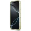 iPhone 17 Pro Guess - IML Metal Glitter Flowers Triangle MagSafe (GUHMP17LHFLPEDN) - Zöld tok thumbnail
