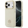 iPhone 17 Pro Guess - Grained Strass Logo MagSafe (GUHMP17LPGCRMDEE) - Bézs tok thumbnail