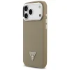 iPhone 17 Pro Max Guess Grained Triangle Logo MagSafe tok barna thumbnail