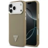 iPhone 17 Pro Max Guess Grained Triangle Logo MagSafe tok barna thumbnail