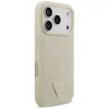 iPhone 17 Pro Guess - Croco Triangle Logo MagSafe (GUHMP17LPCRTHCD) - Arany tok thumbnail
