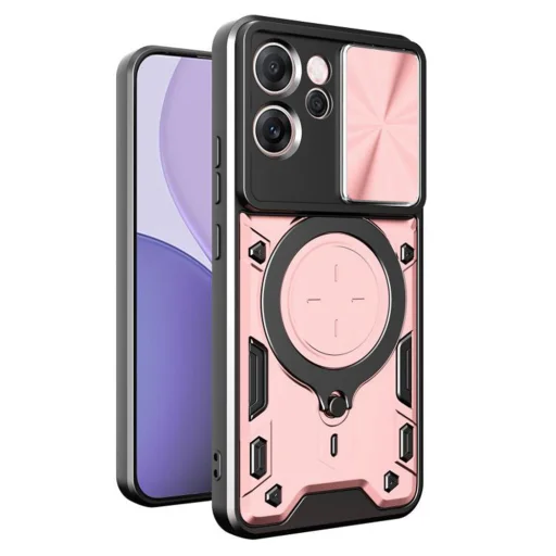 Oppo Reno14 F Rose Gold Techsuit CamGuard Pro tok - 1