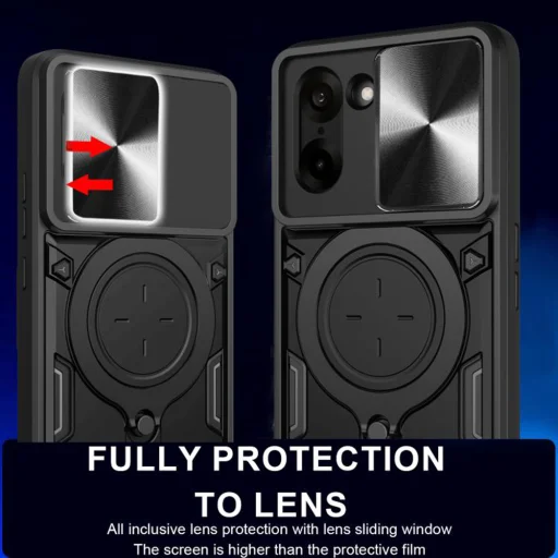 OnePlus Nord CE5 Techsuit CamGuard Pro Fekete tok - 6
