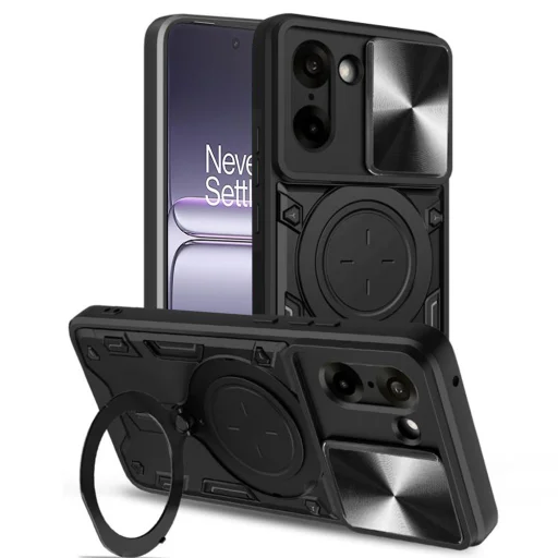 OnePlus Nord CE5 Techsuit CamGuard Pro Fekete tok - 1