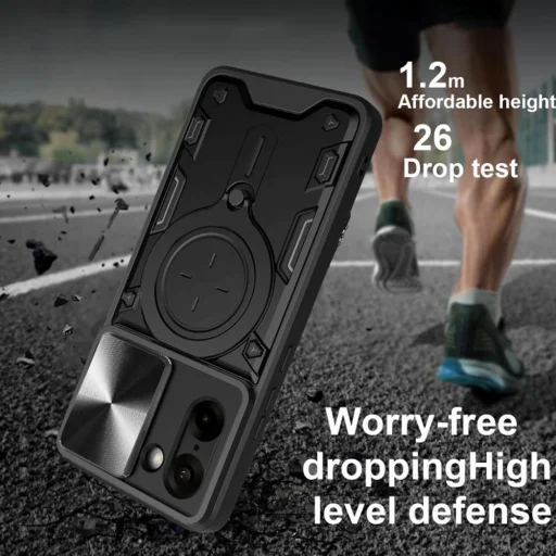 OnePlus Nord CE5 Techsuit CamGuard Pro Fekete tok - 3