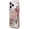 iPhone 17 Pro Max Pink Guess IML Flower & Tonal Circle MagSafe (GUHMP17XHFWBDCEP) tok thumbnail