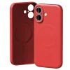 iPhone 17 Mercury fél-szilikon MagSafe tok piros