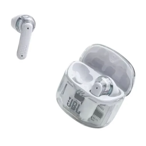 JBL Tune Flex Ghost Edition TWS Bluetooth Vezeték Nélküli Fülhallgató Szellem Fehér EU - 6
