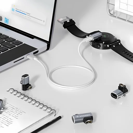 Wozinsky WAYGS1 USB-C Adapter Garmin Okosóra számára - Szürke - 8