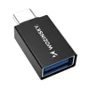 Wozinsky W10GY1S USB-C - USB-A 3.2 10Gb/s Adapter - Fekete thumbnail