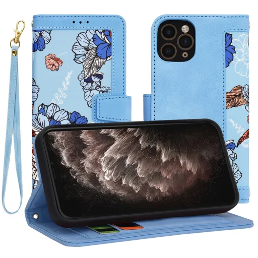 iPhone 11 Pro Vibrant Blue Techsuit FlipCraft tok - 1