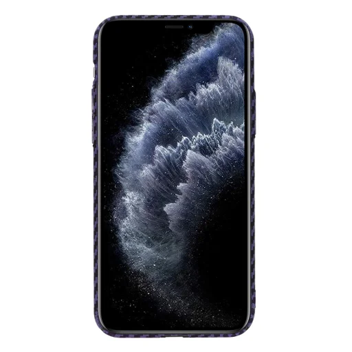 iPhone 11 Pro Purple Techsuit Carbonite FiberShell tok - 2