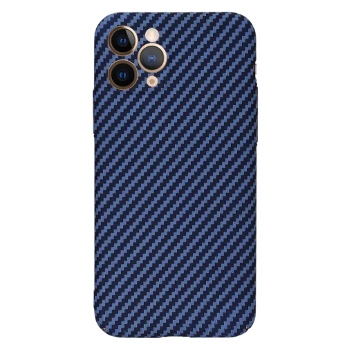 iPhone 11 Pro Techsuit - Carbonite FiberShell - Cyan tok - 3