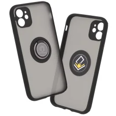 iPhone 11 - Techsuit Glinth - Fekete tok