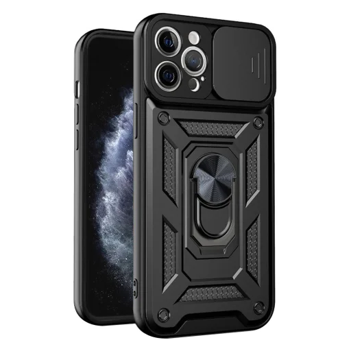 iPhone 11 Pro Techsuit CamShield Series - Fekete tok - 1