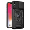 iPhone X / iPhone XS Fekete Techsuit CamShield Series tok thumbnail
