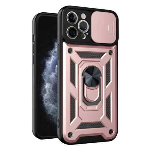 iPhone 11 Pro Techsuit CamShield Series Rózsaarany tok - 1