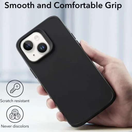 iPhone 13 / 14 Fekete ESR - Classic Hybrid HaloLock tok - 2