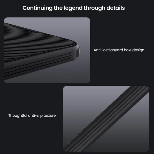 Samsung Galaxy A17 5G Fekete Nillkin Super Frosted PRO Mágneses Tok - 7