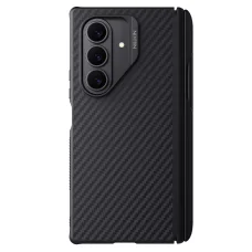 Samsung Galaxy Z Fold 7 fekete Nillkin Synthetic Fiber PRO mágneses tolltartós tok