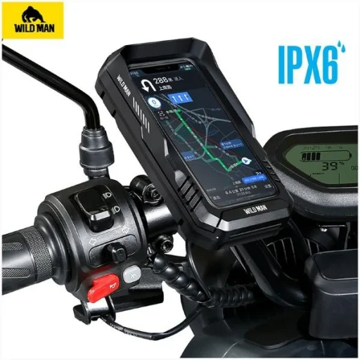 Univerzális WILDMAN FK2 kerékpáros tok fekete - 3