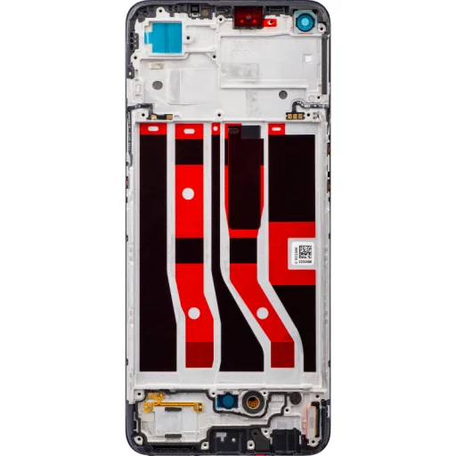 LCD kijelző modul Oppo F19 / A74, fekete - 3