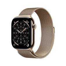 Apple Watch S11 Cellular 42mm Arany Titán Tok Arany Milánói Szíjjal