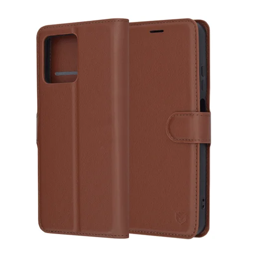 Motorola Moto G15 / G15 Power Barna Techsuit - Leather Folio tok - 6