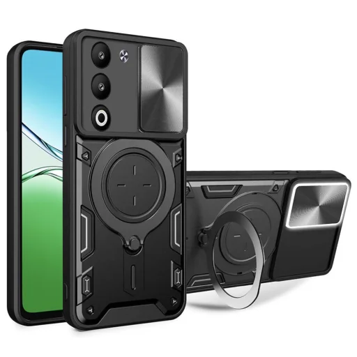 Oppo A5 4G Black Techsuit - CamGuard Pro tok - 1