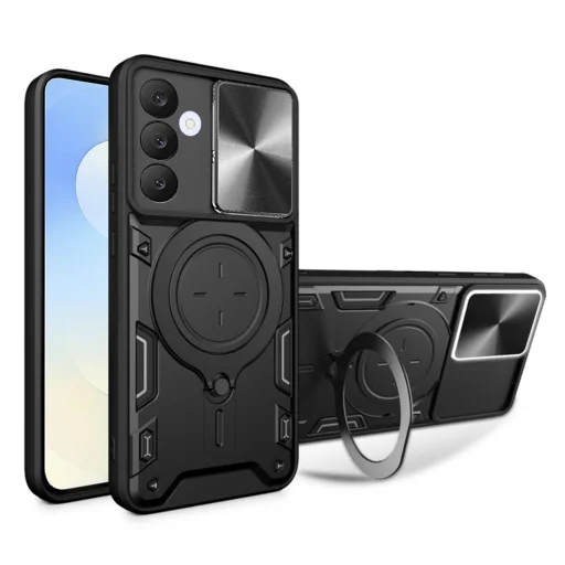 Samsung Galaxy S25 FE Techsuit CamGuard Pro Fekete tok - 1