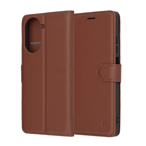 Xiaomi Redmi A5 4G Standard Techsuit - Leather Folio - Barna tok - 7